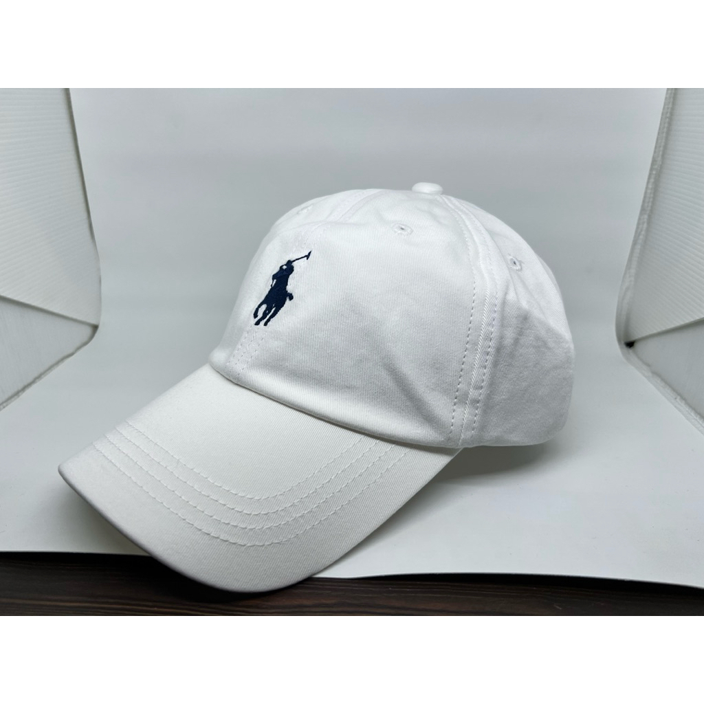 Topi POLO Putih Kuda Kecil Navy Original