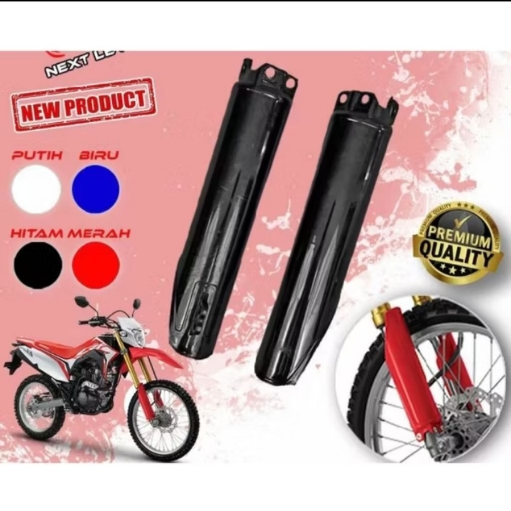 COVER SHOCK CRF 150L TUTUP SHOCK CRF 150L SHOCK PROTECTOR CRF 150L GUARD UP SIDE DOWN CRF 150L SPARE