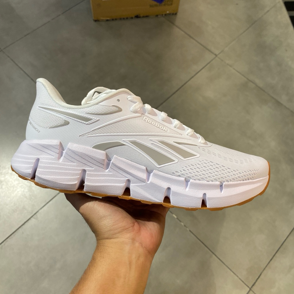 (size 44 & 45) SEPATU REEBOK ZIG DYNAMICA 6 - WHITE GREY