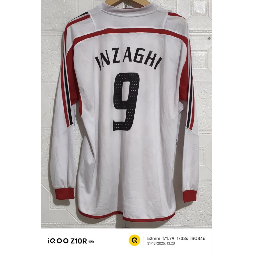 jersey AC meelan away INZAGHI