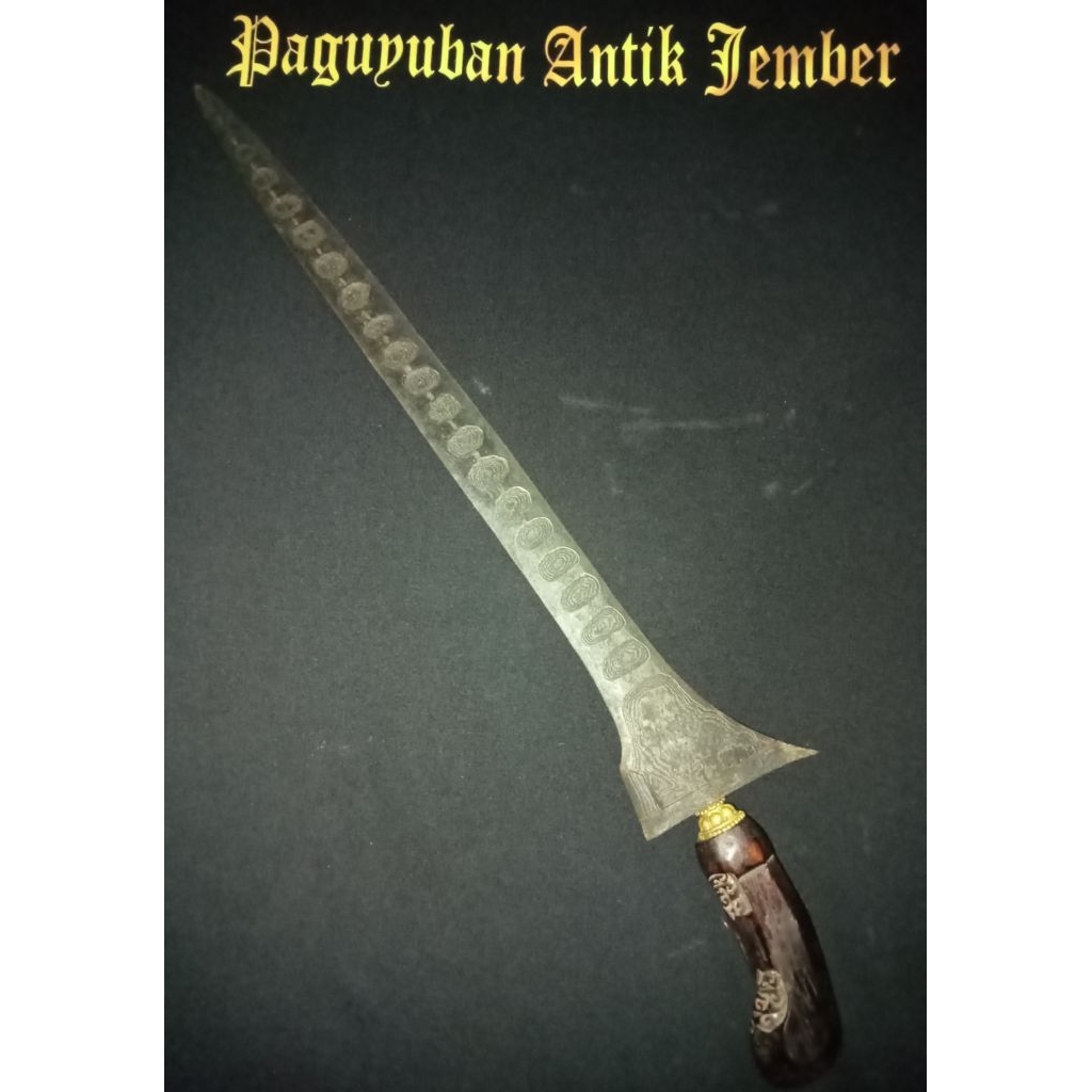 Keris Brojol Sepuh Pamor Melati Rinonce