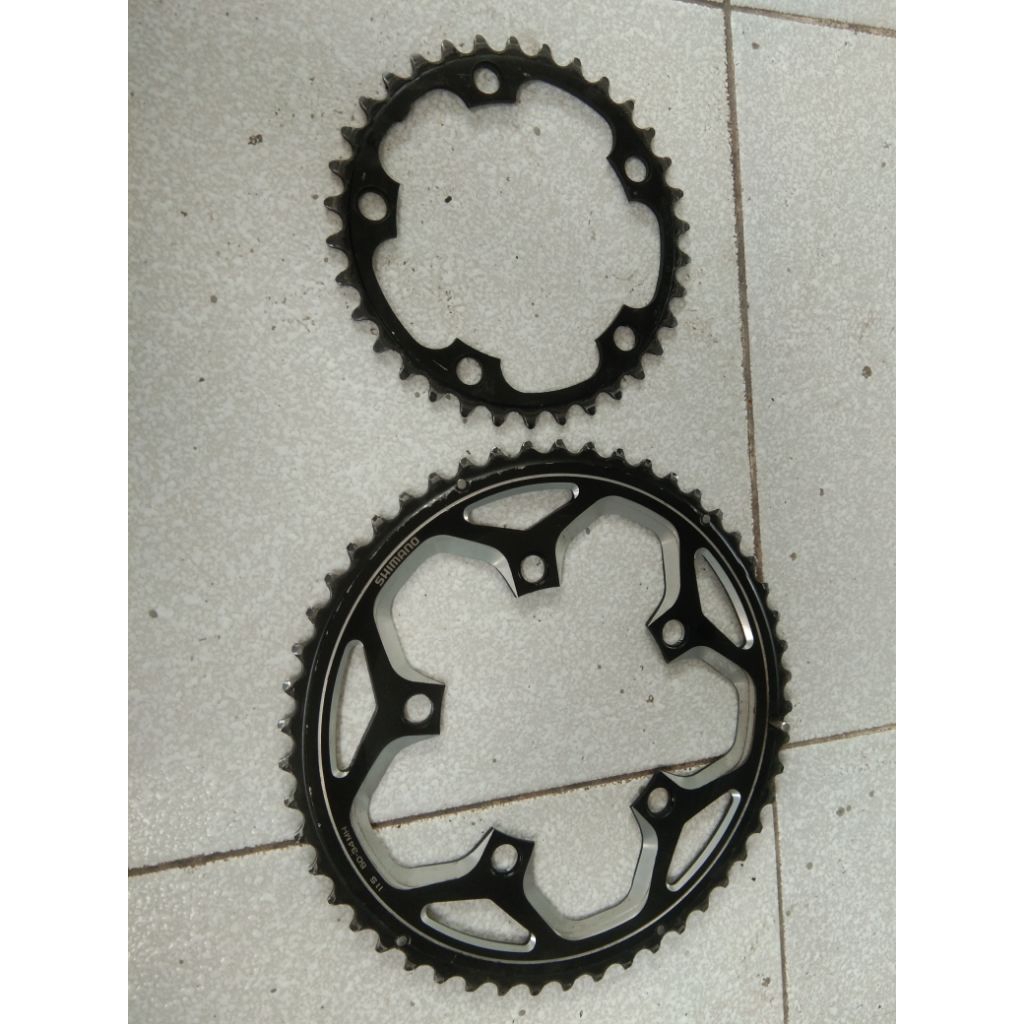 Chainring 50-34t alloy