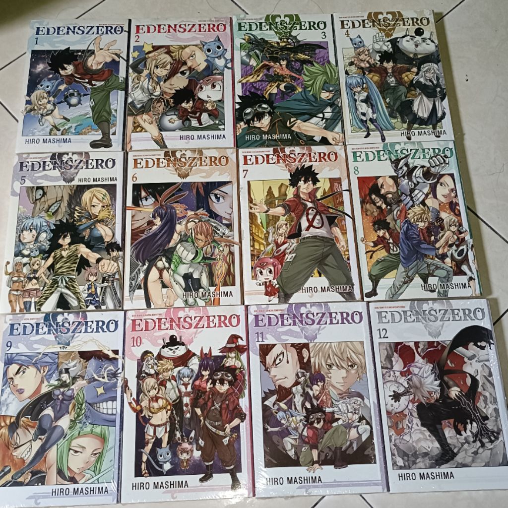 komik edens zero set vol 1-21 original segel