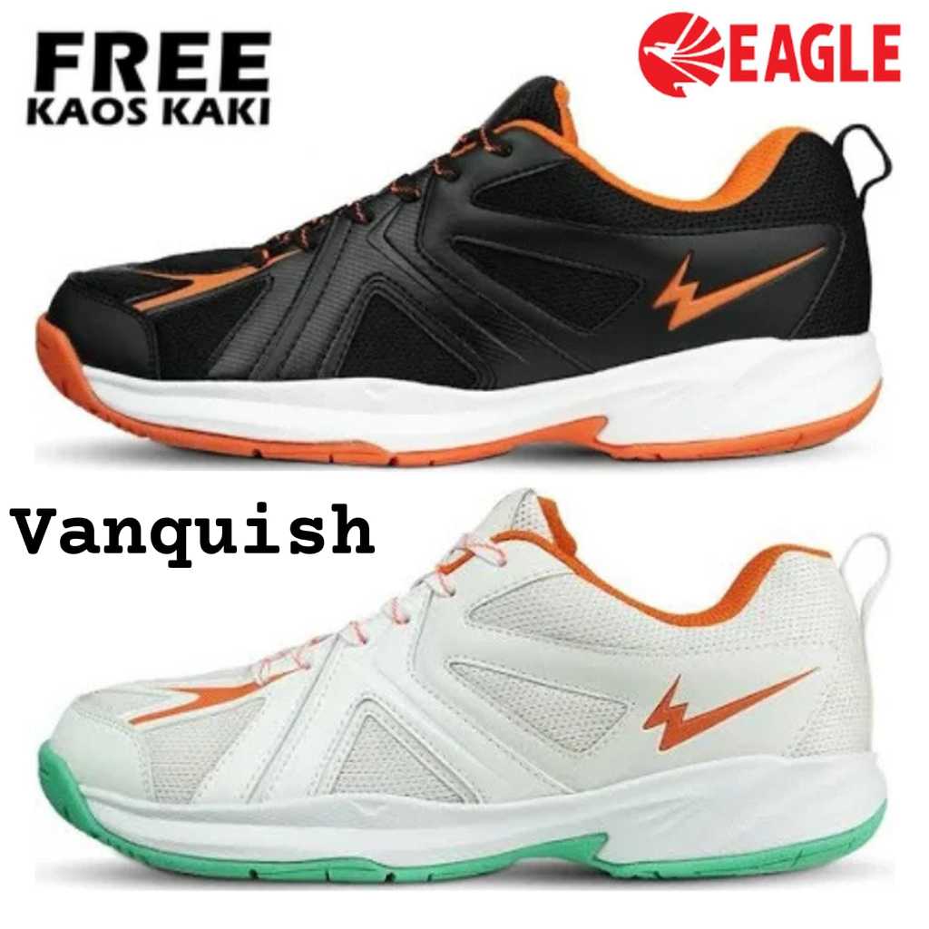 EAGLE VANQUISH BADMINTON SHOES - SEPATU BADMINTON ORIGINAL EAGLE Sport