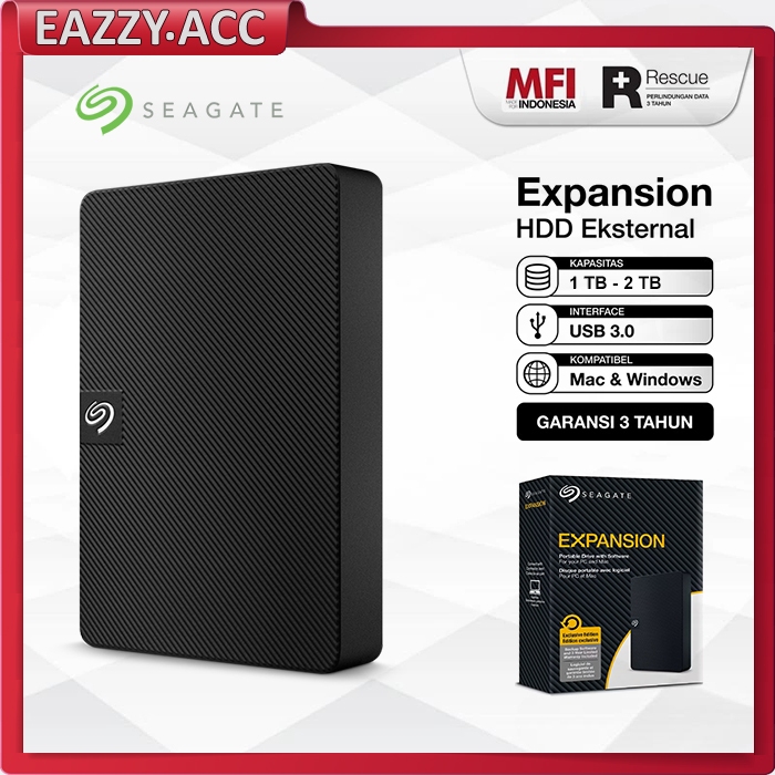 Seagate Expansion 1TB - 2TB HDD HD Hardisk Eksternal 2.5 inch