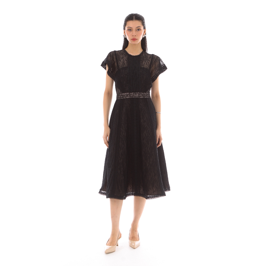 POSHTURE - Estelle Dress in Black