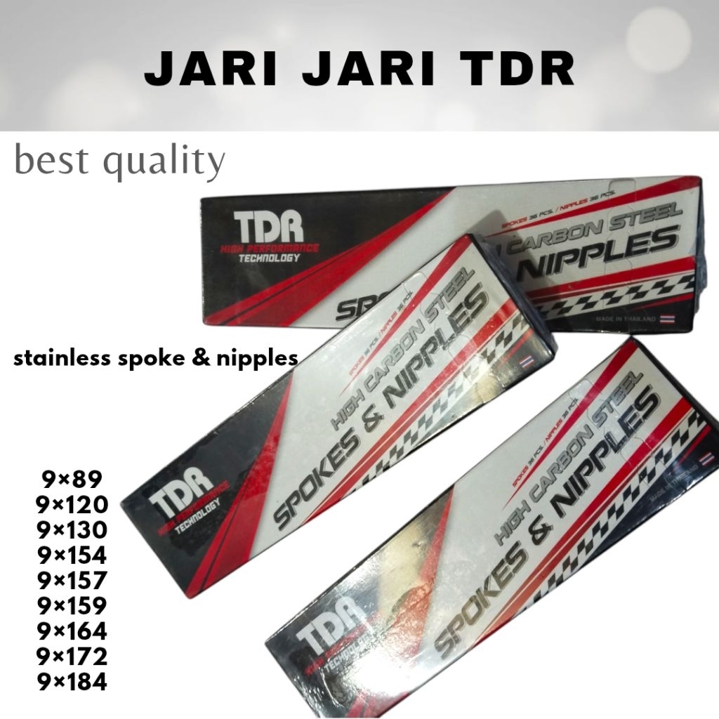Jari jari ruji tdr chrome stainless ring 17