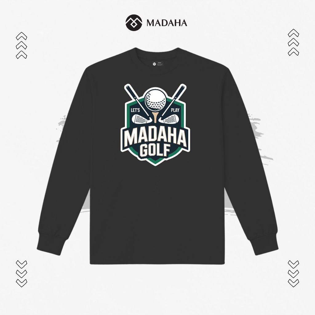 Madaha Kaos Baju Lengan Panjang Golf Highland