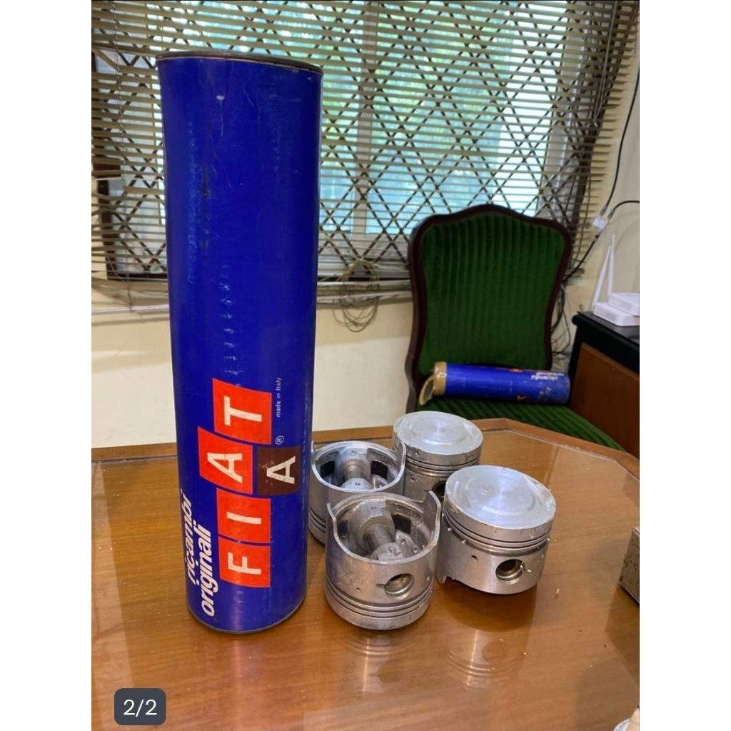 Piston seher dgn pin, tanpa ring seher Fiat 132 GLS 84.6mm. Part no 4359332