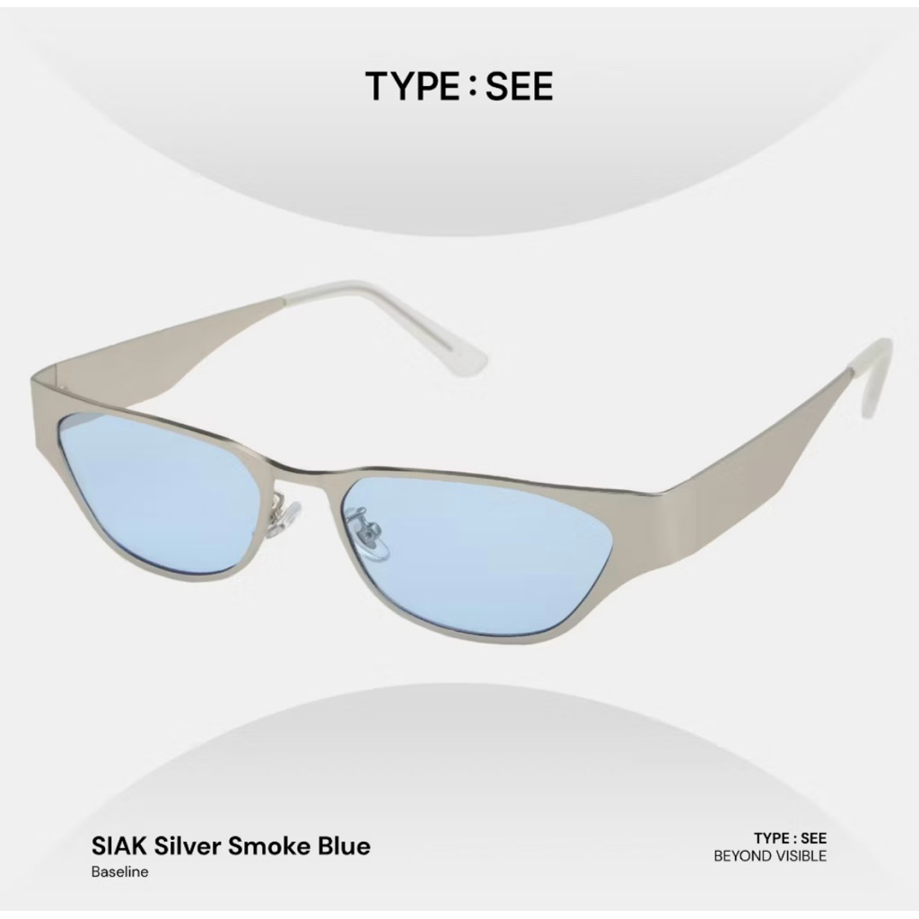 TYPE:SEE SIAK metal sunglasses second