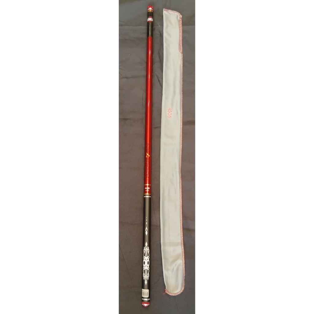 Joran Tegek Pole Carbon FORTY8X KAHAYAN Ruas Panjang + Free Packing