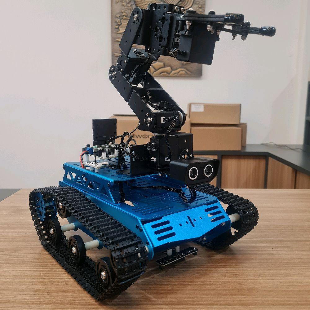 Hiwonder TankBot | STEM Robotic | DIY Robotic Kit | Robot Edukasi | Robot Programming | DIY Coding R