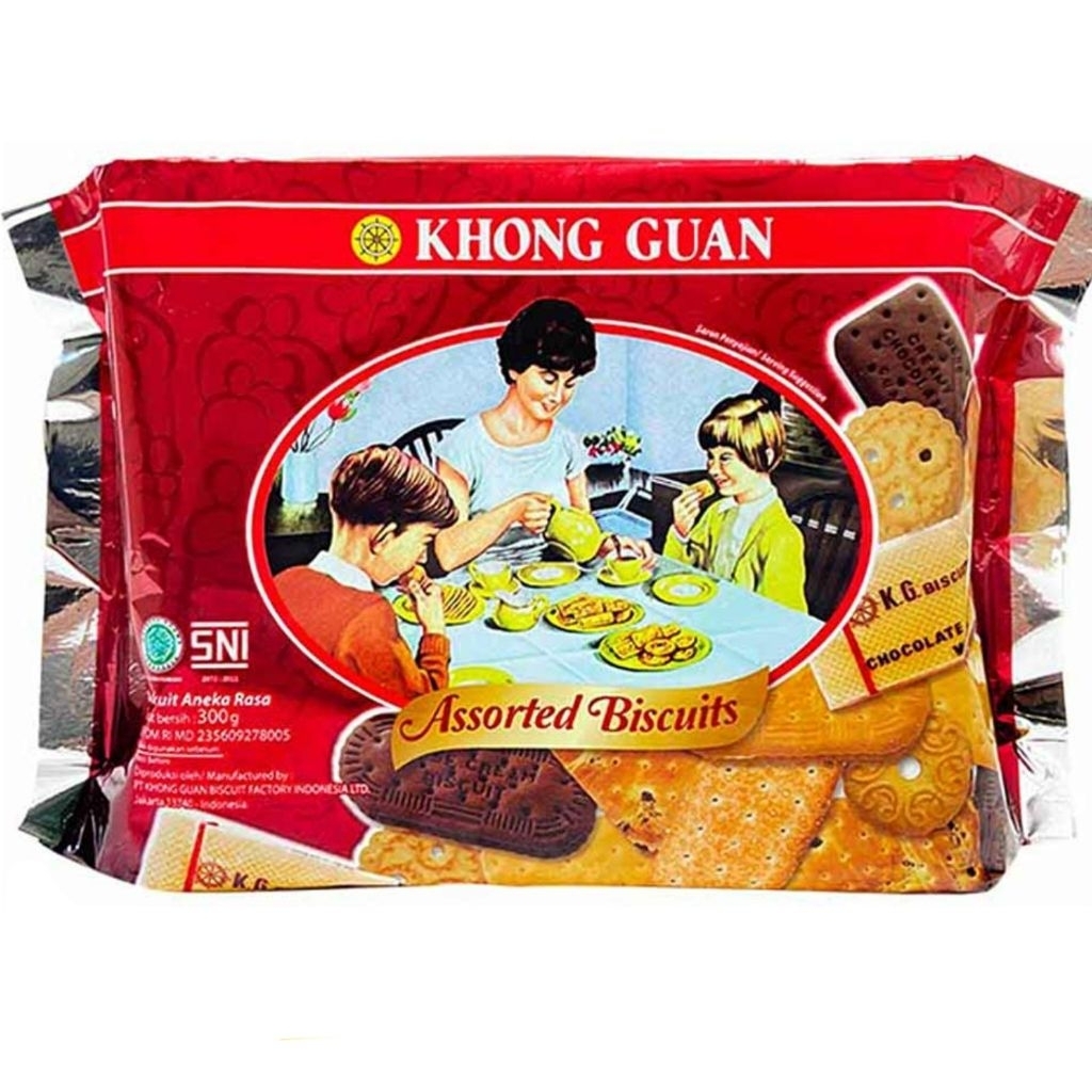 Khong Guan Assorted Biscuits 300 gr