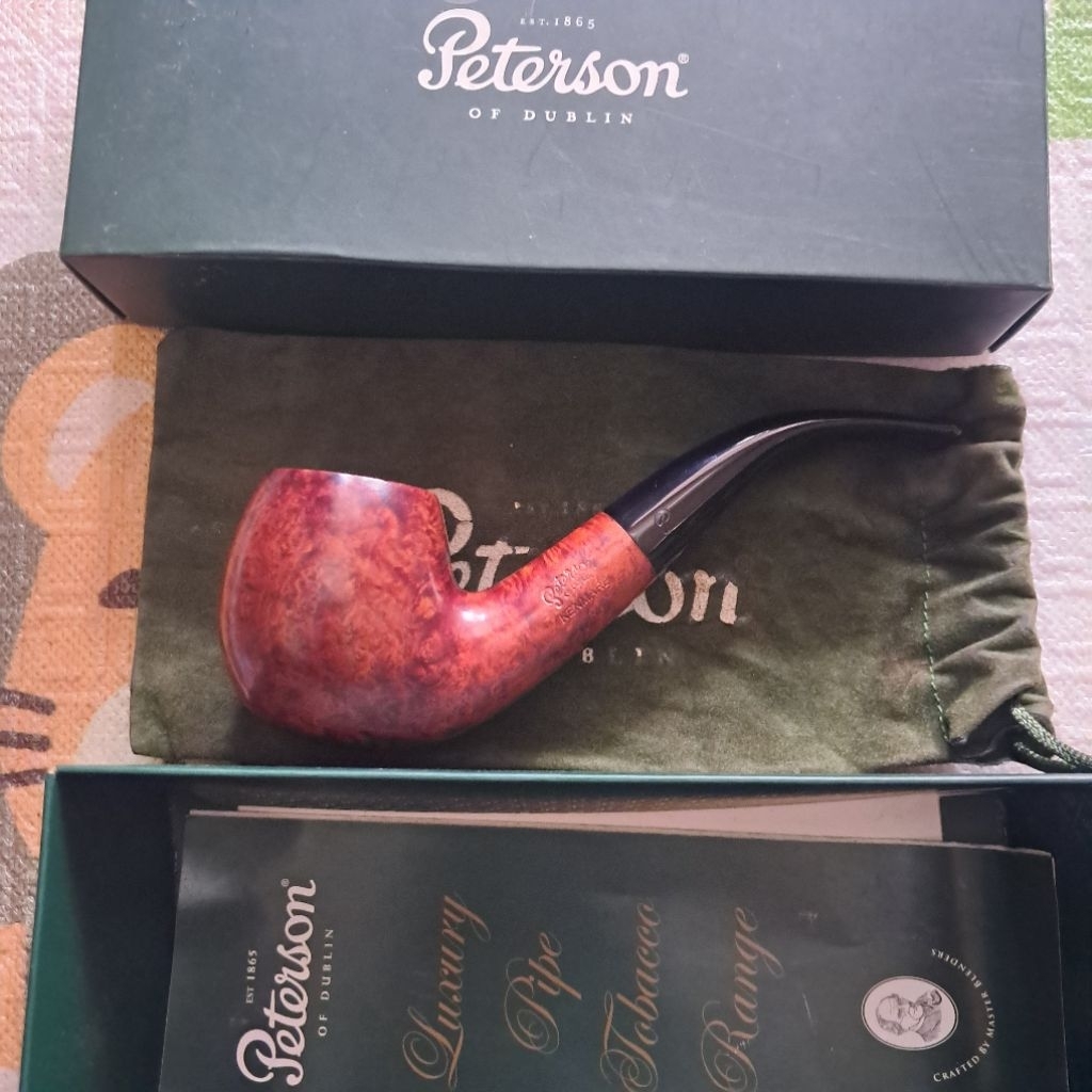 Peterson Kenmare 68 F/T Pipa Briar Estate Pipe Cangklong Kayu Antik