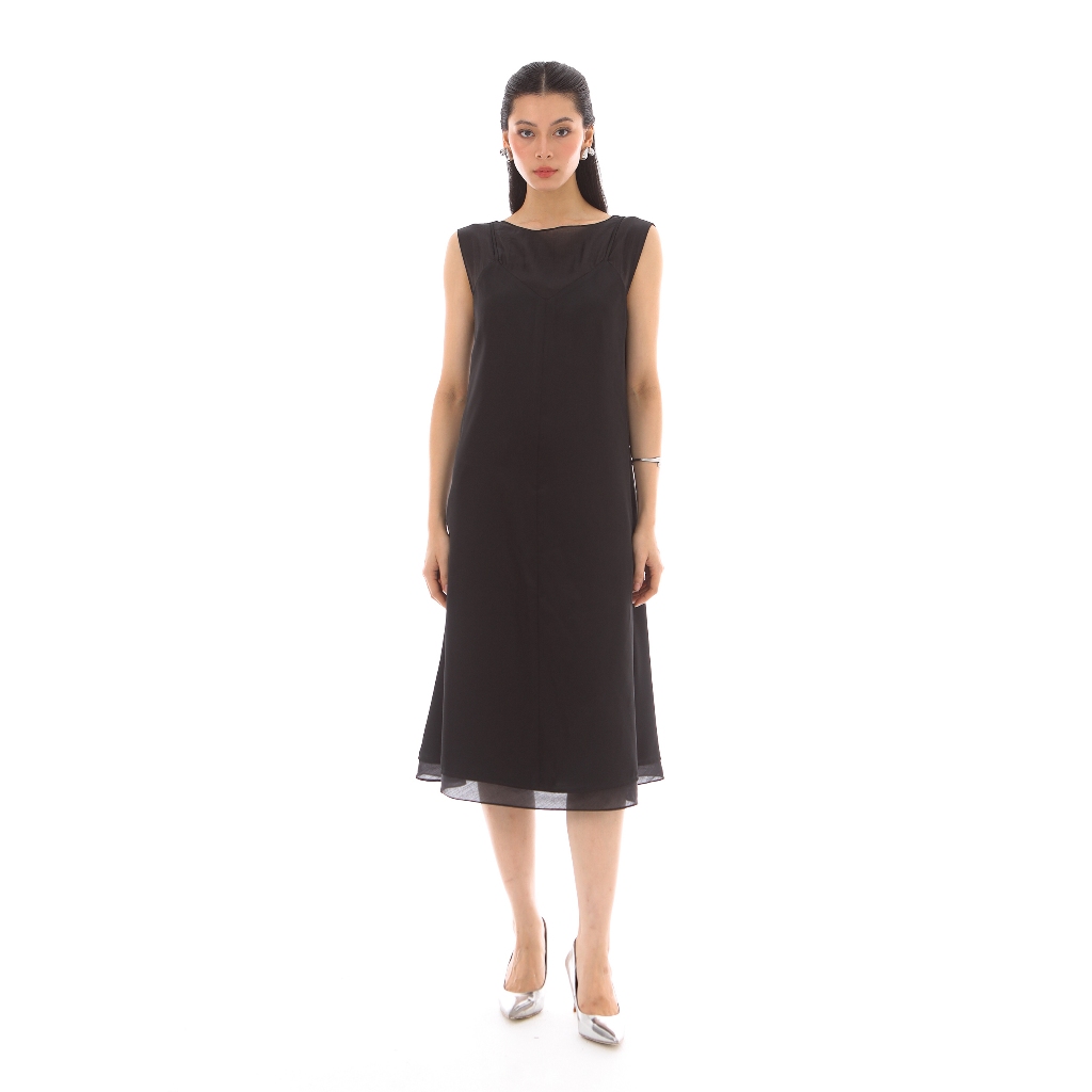 POSHTURE - Emma Dress in Black