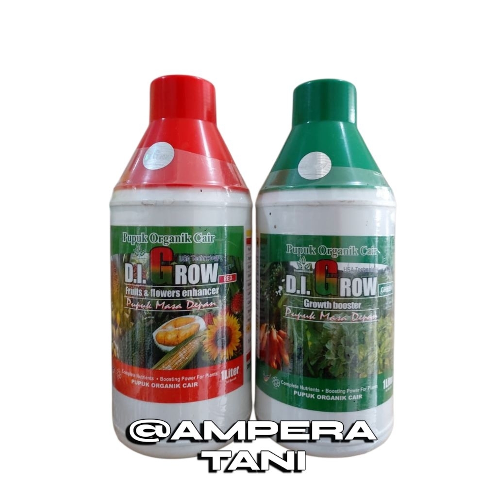 PUPUK ORGANIK CAIR PUPUK DIGROW HIJAU & DIGROW MERAH 1 LT