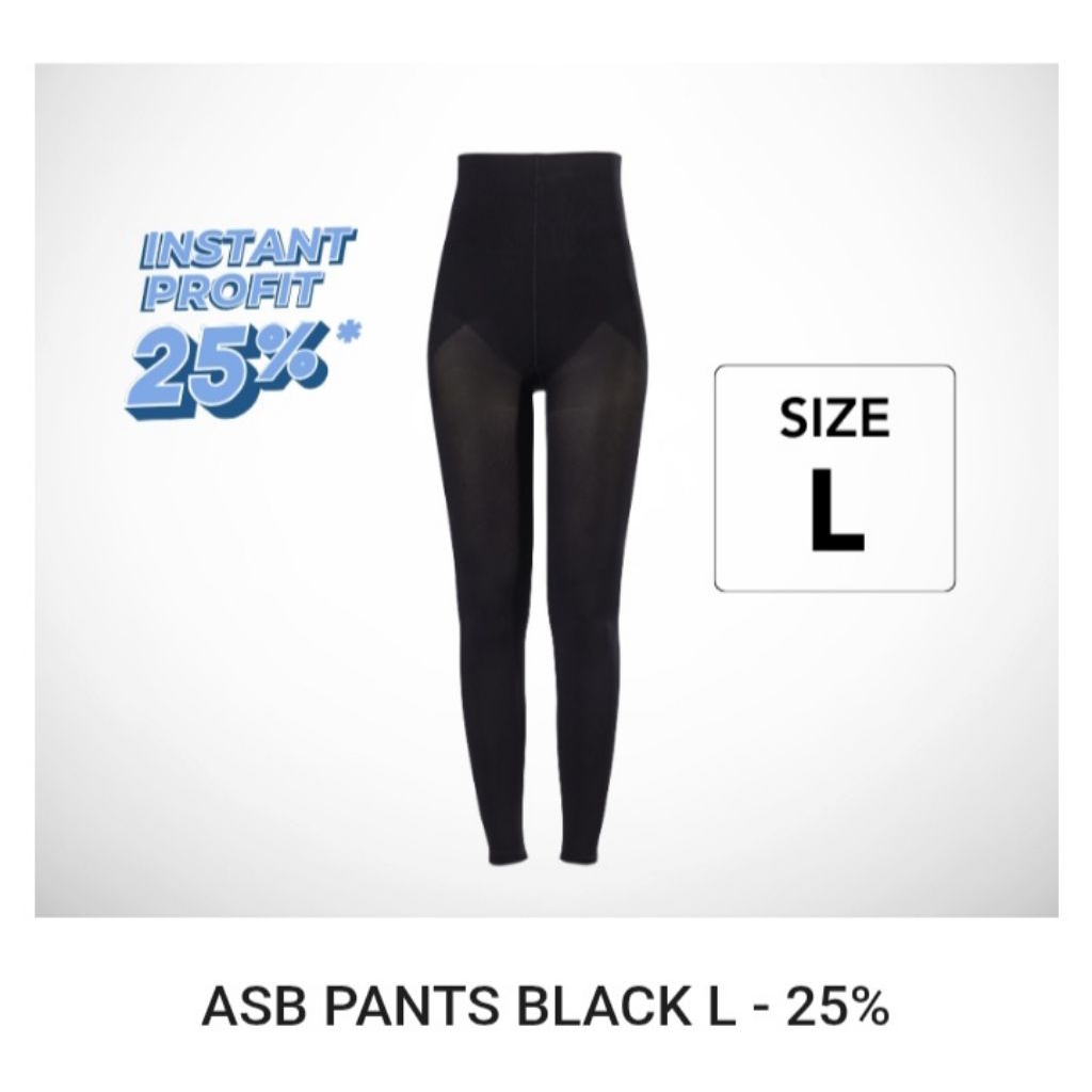 Elysyle Contouring Pants Black ukuran L
