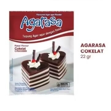 Agarasa rasa coklat 22 g