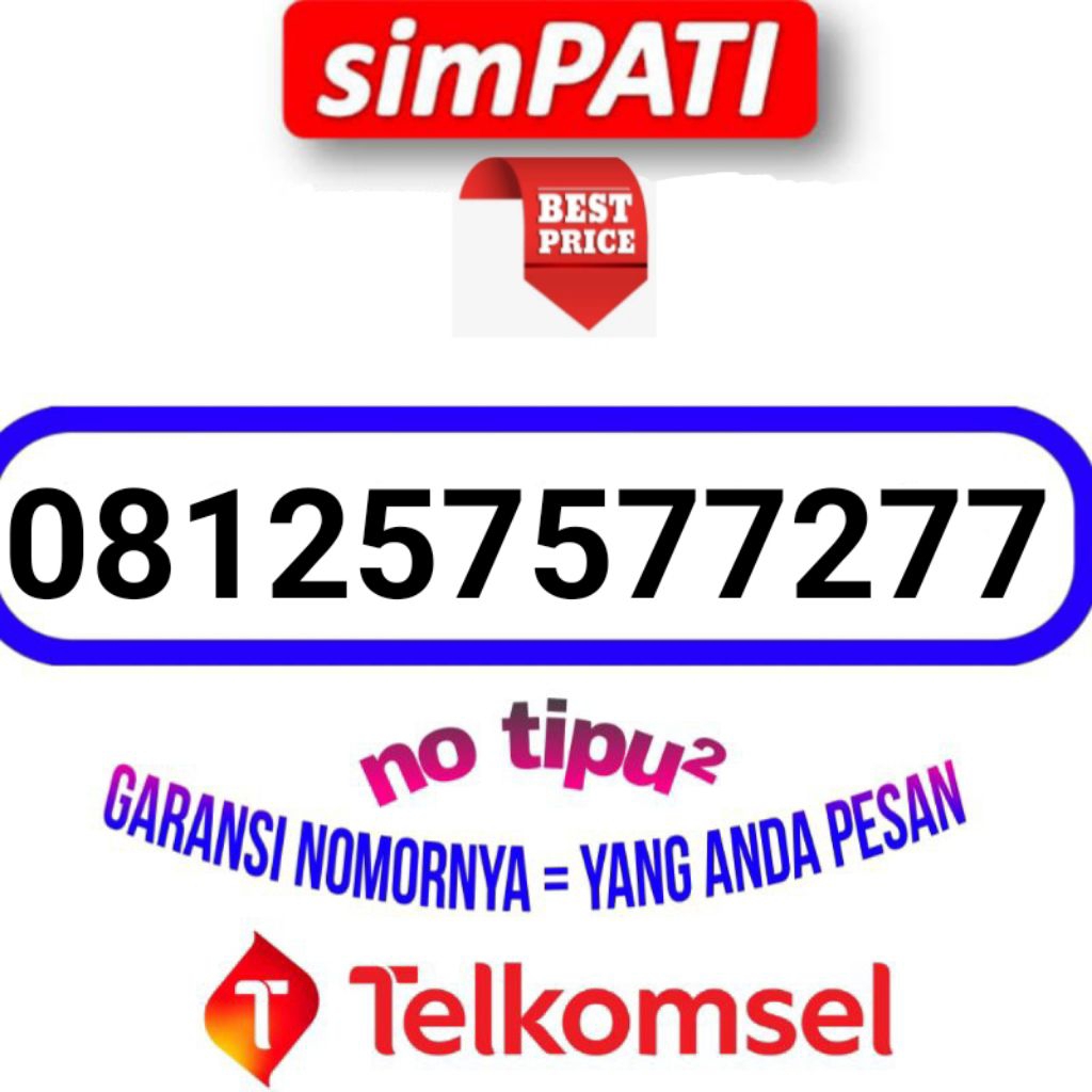 SIMPATI 0812 SERI ABAB 5757 7277 MUDAH DIHAFAL