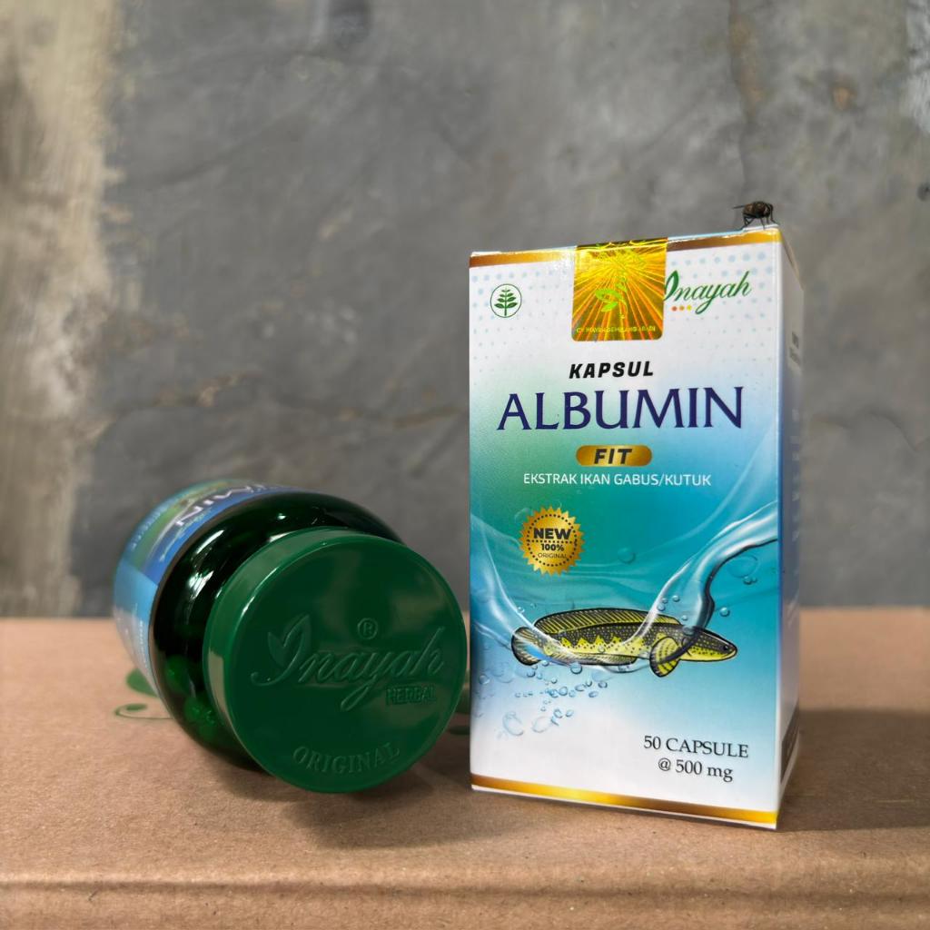 Kila ORIGINAL Albumin Fit Kapsul Ekstrak Ikan Gabus