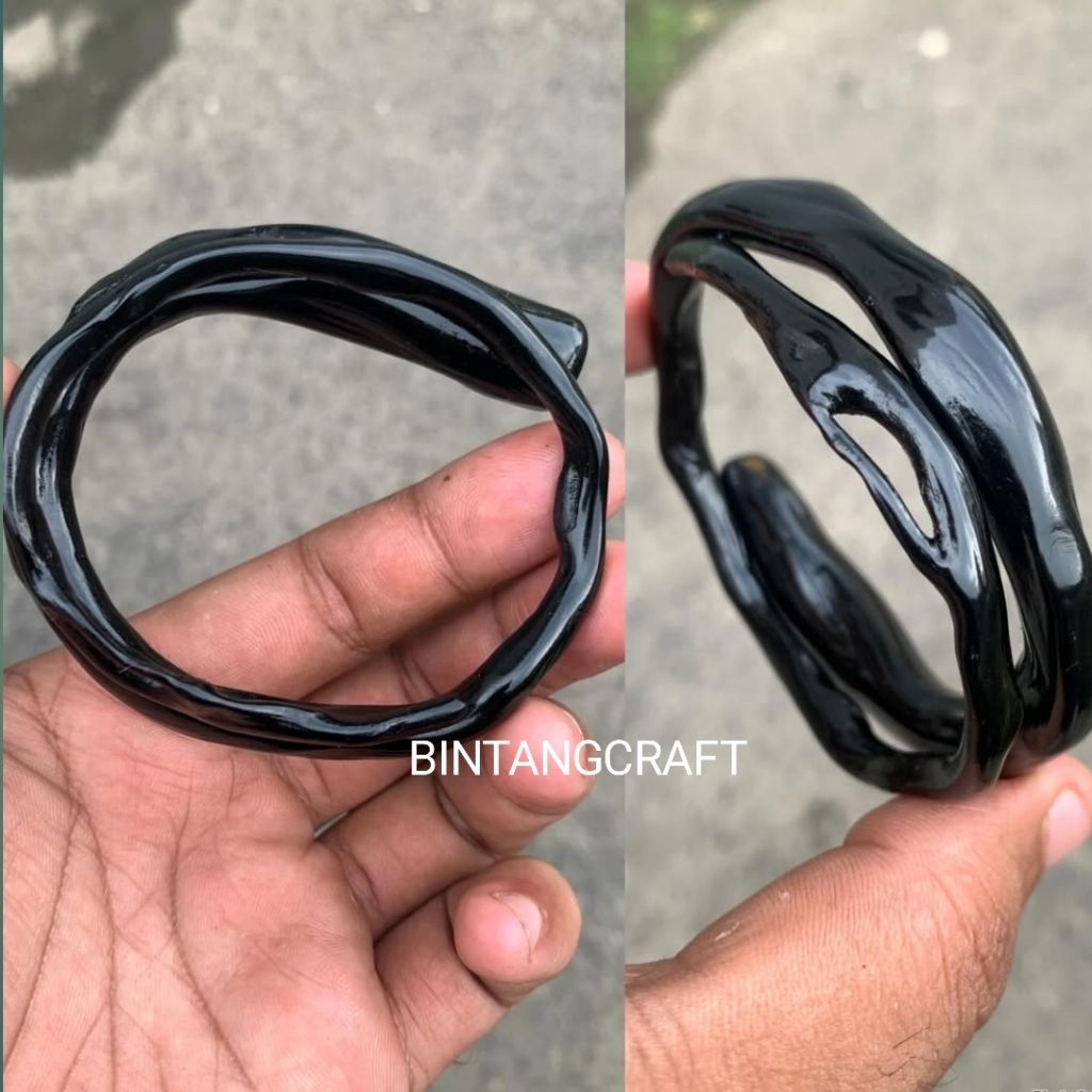 gelang akar Bahar hitam combong berkualitas
