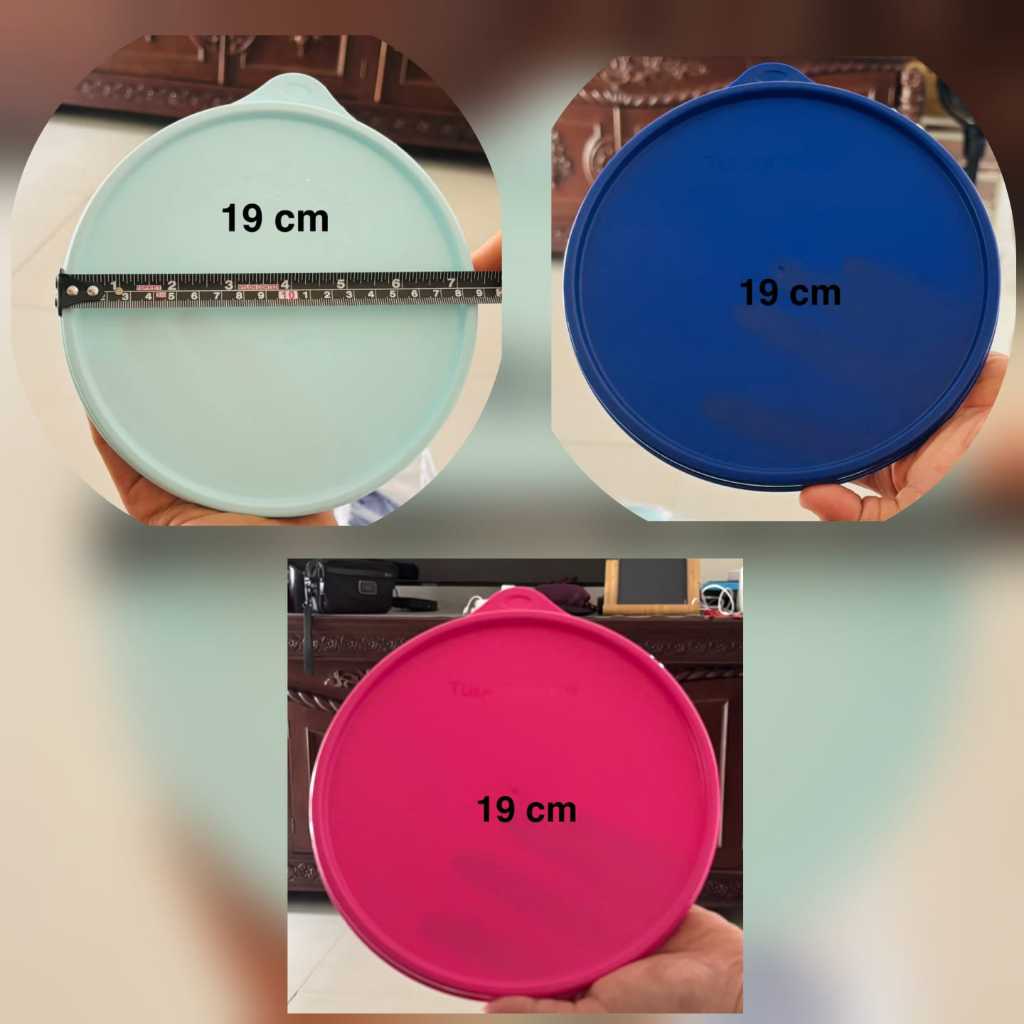 Tutup modular bowl tupperware diameter 19cm