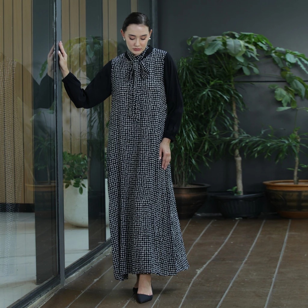 Batik Huza Gamis Batik Dress Batik Gamis Unaiza