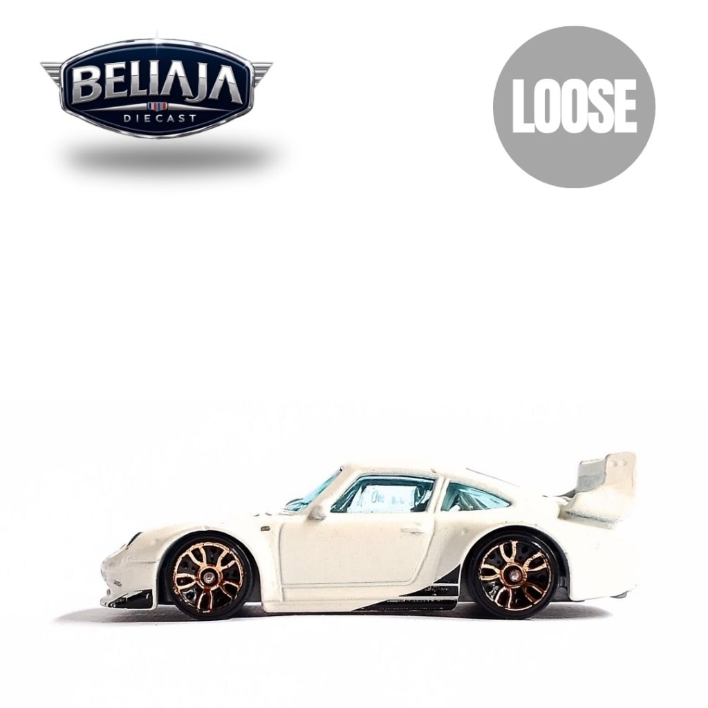 HOT WHEELS PORSCHE 993 GT2 WHITE LOOSE