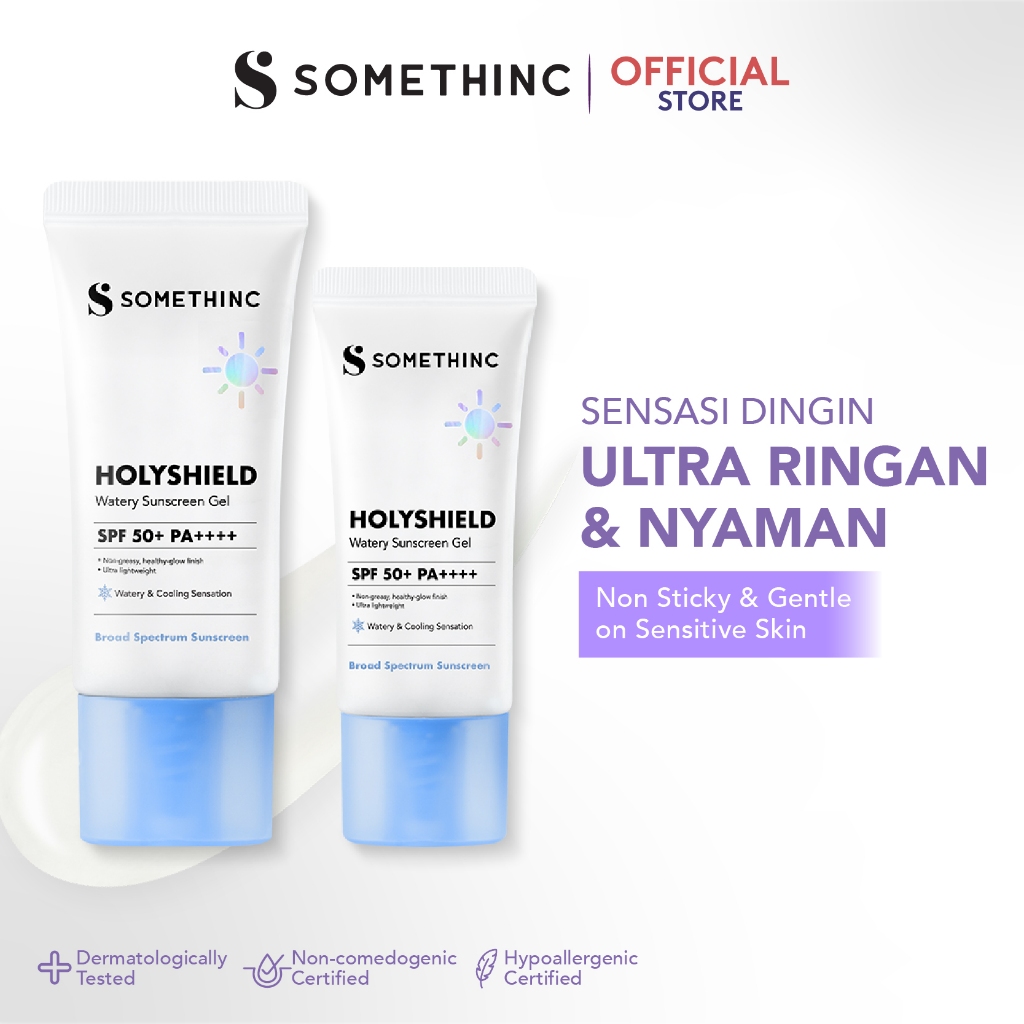 [In Vivo & In Vitro Certified] SOMETHINC Holyshield! UV Watery Sunscreen Gel SPF 50+ PA++++ - Physic