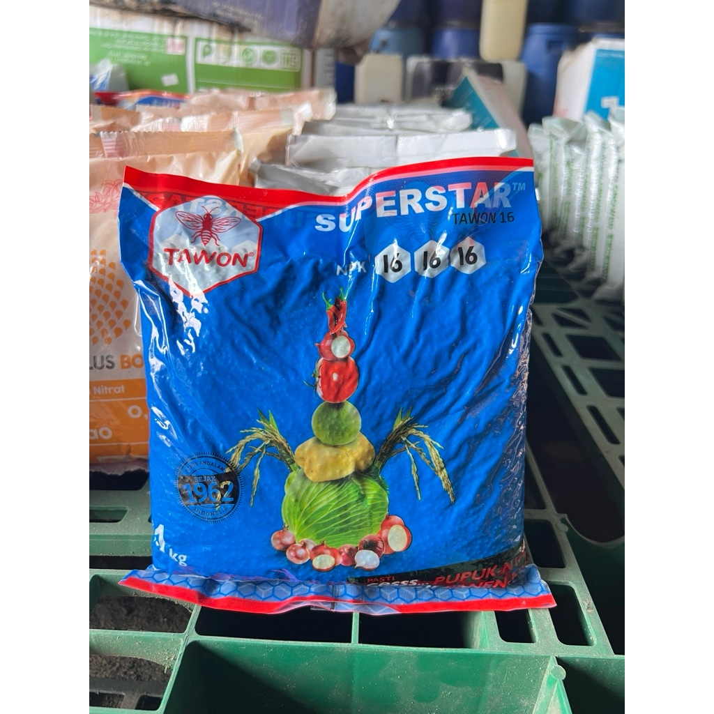 PUPUK NPK 16-16-16 CAP TAWON