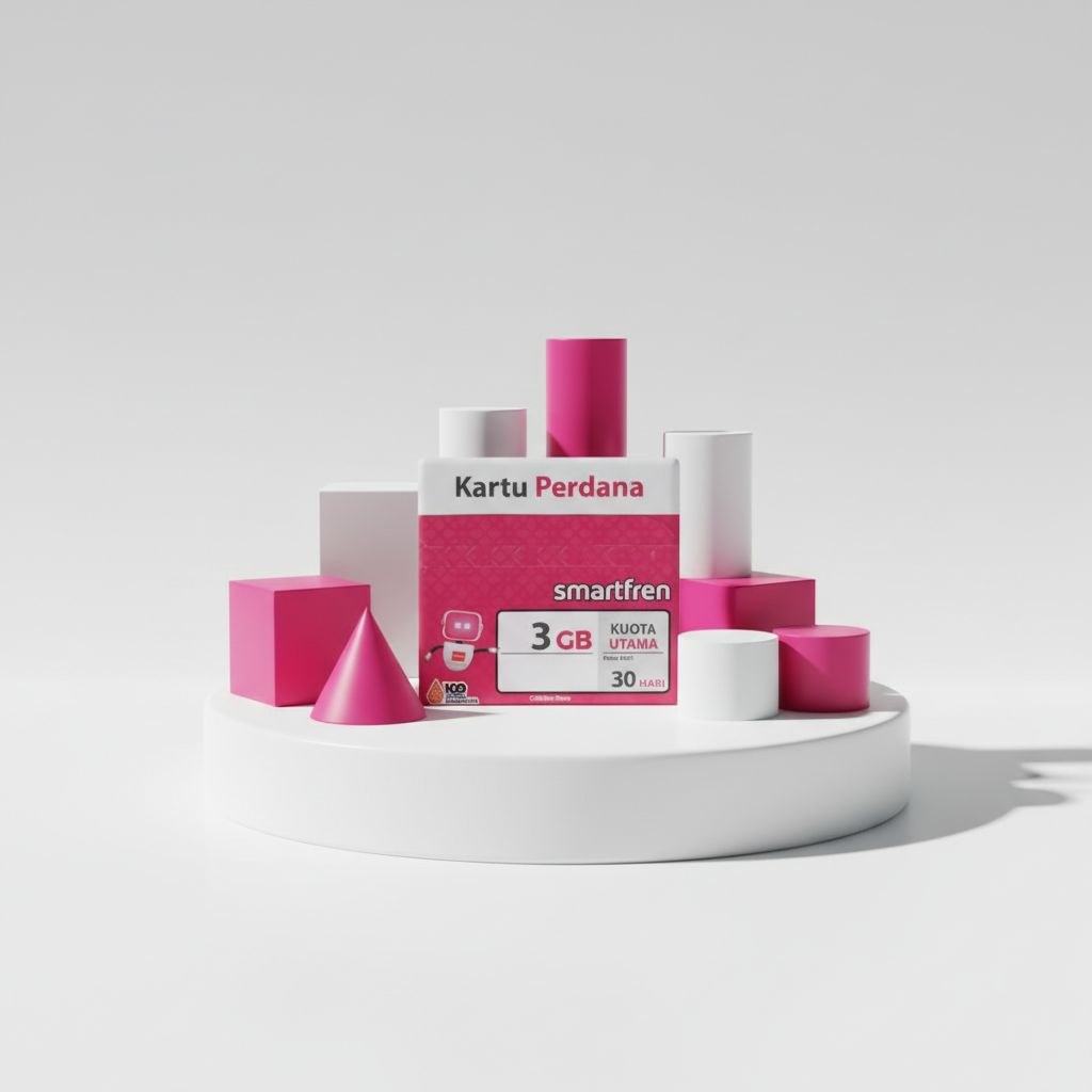 Kartu Kuota Smartfren 3GB 30 hari bisandi gunakan wilayah Indonesia dan cocok untuk pelajar dan maha