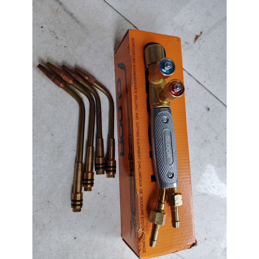 Alat Blender Las Karbit GLOORTH Welding Torch GASTORCH Las Oxygen LPG