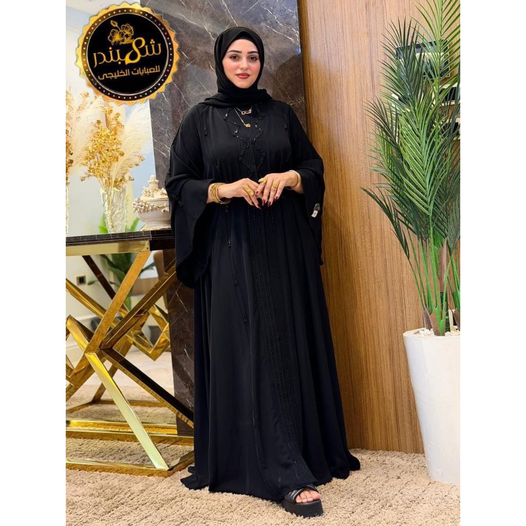 abaya wanita muslim fashion pesta original mesir