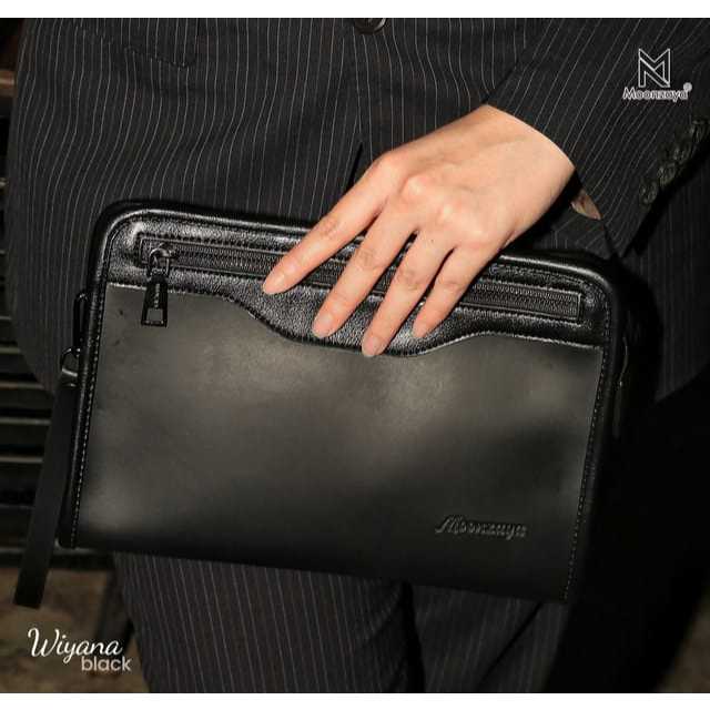 MOONZAYA WIYANA CLUCTH BY MOONZAYA CLUTCH UNISEX CEWEK COWOK CLUTCH WATERPROOF