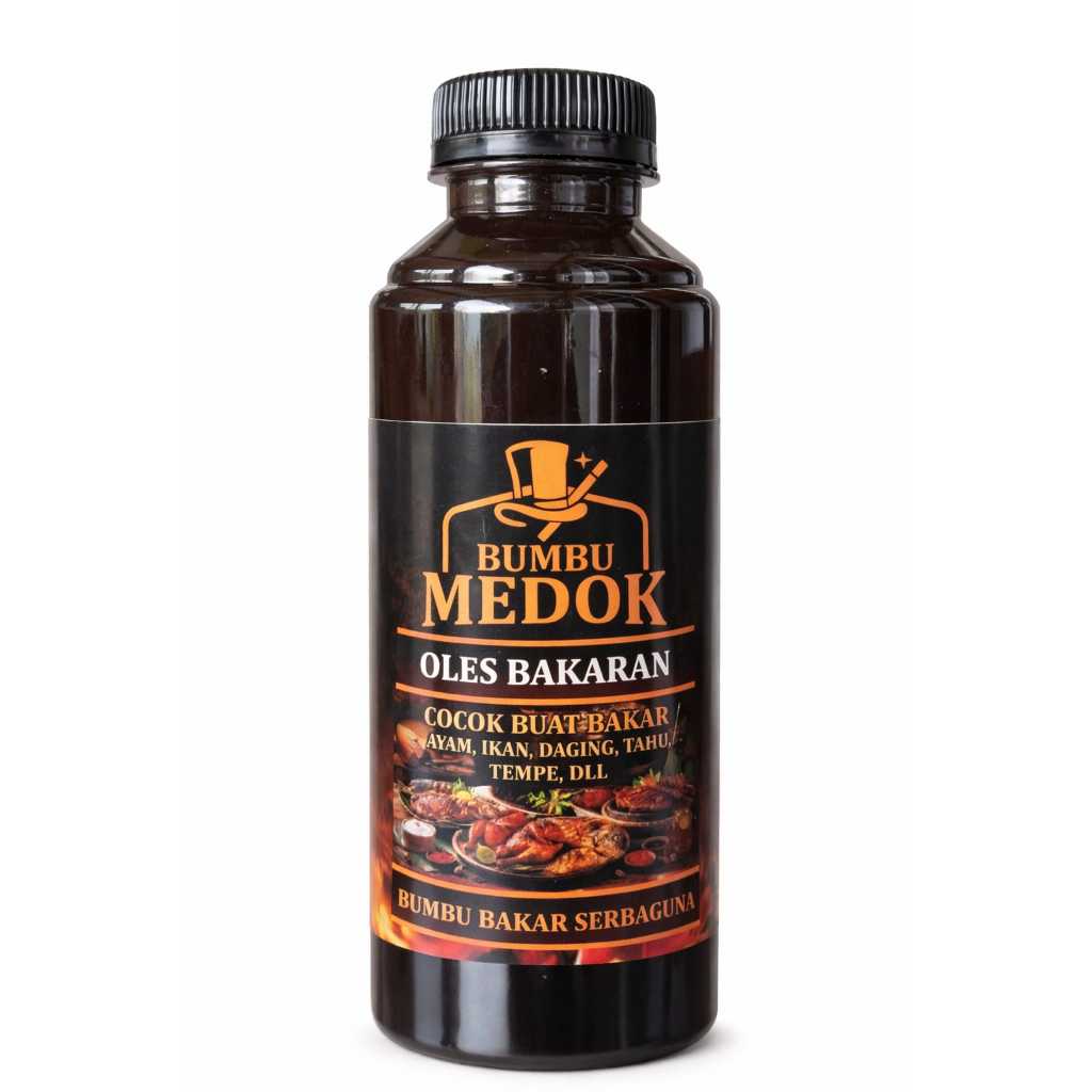 Bumbu Bakaran Ayam, ikan, daging, sate, tahu tempe, bakso sosis, dan grill