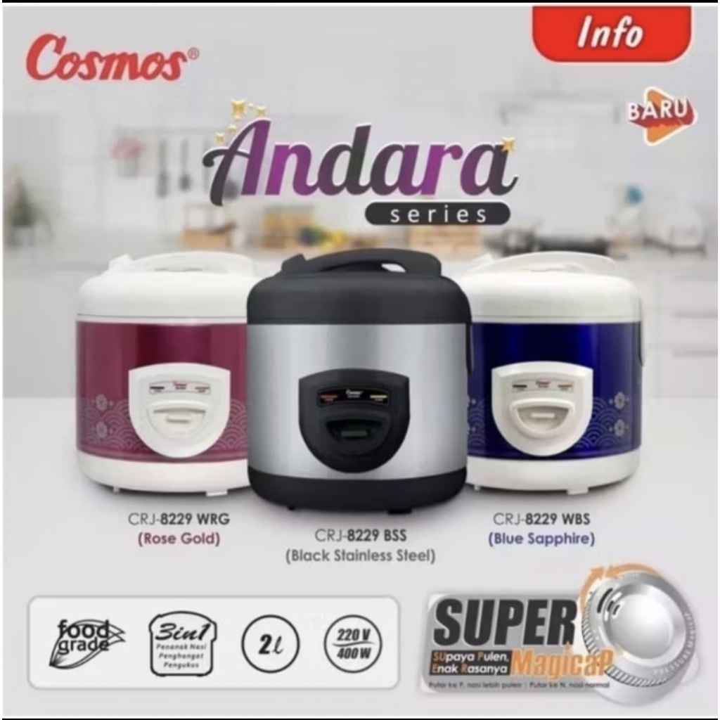 Magicom Cosmos 2 liter CRJ- 8229 WSS/BSS