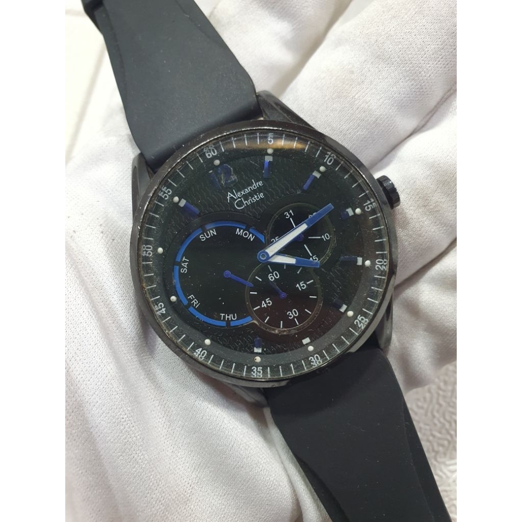 Jam Alexandre Christie 6206MF Original Pria Preloved