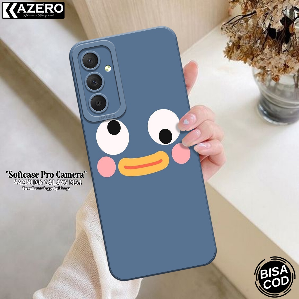 Kesing Samsung Galaxy M54 Fashion Case Kartun Softcase Samsung Galaxy M54 Silikon Pro Camera Casing 