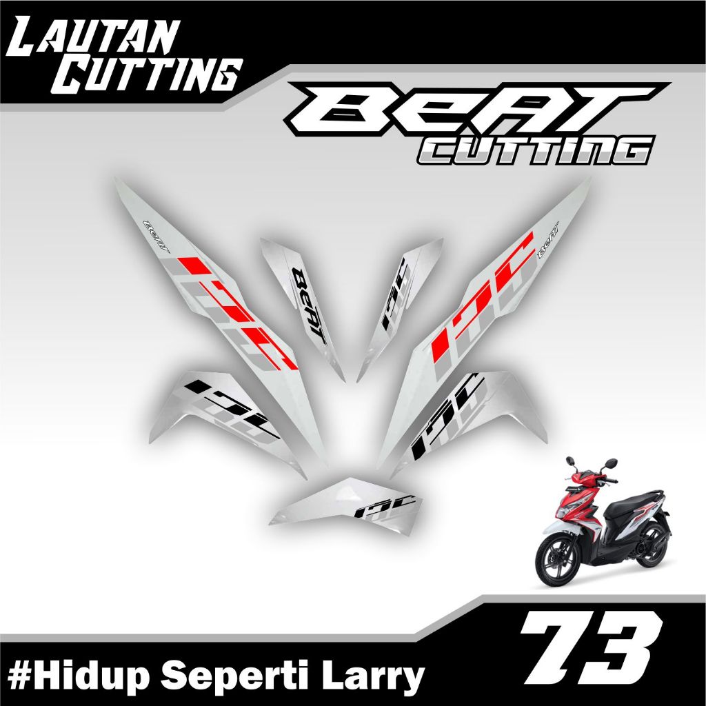 Stiker Cutting Setiker Motor Beat esp (73) 2016 2017 2018 2019 Fi / Stiker Cutting beat vietnam styl