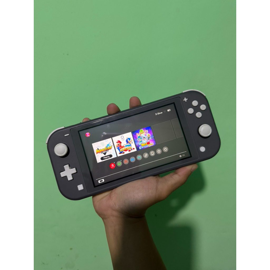 nintendo switch lite cfw fullset second