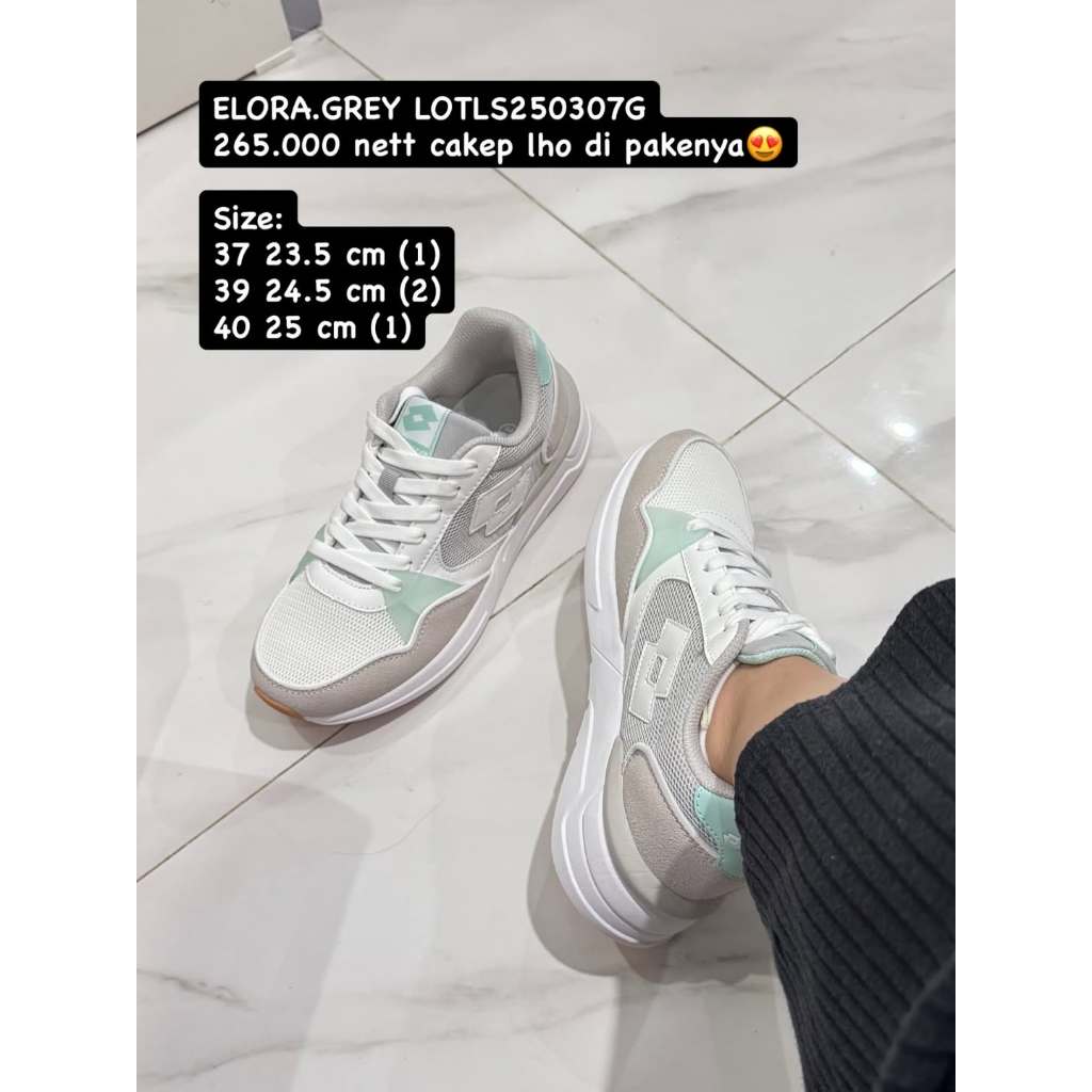 SEPATU WOMEN ELORA GREY LOTLS250307G