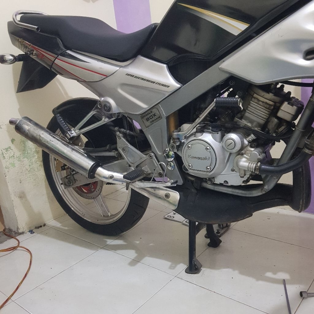 knalpot kawasaki ninja r ss original tidak bobok