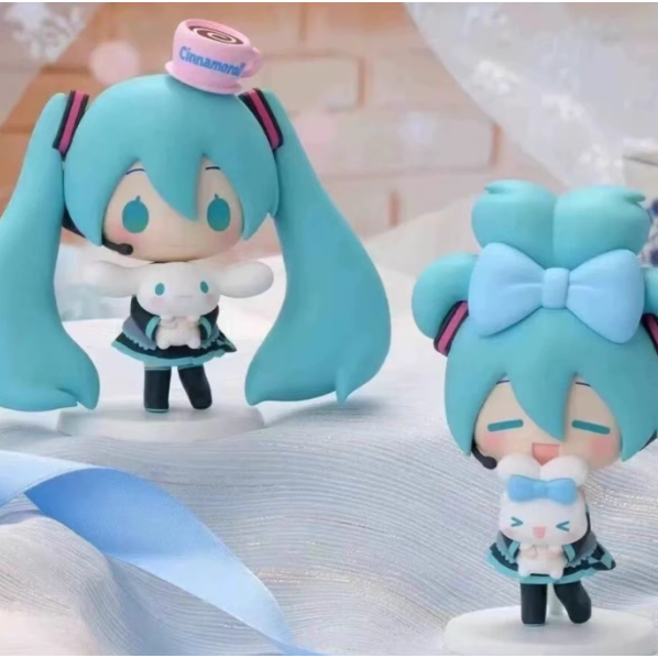 Hatsune Miku x Cinnamonroll | Sega Luminasta Collaboration Anime Action Figure | Figure A & B