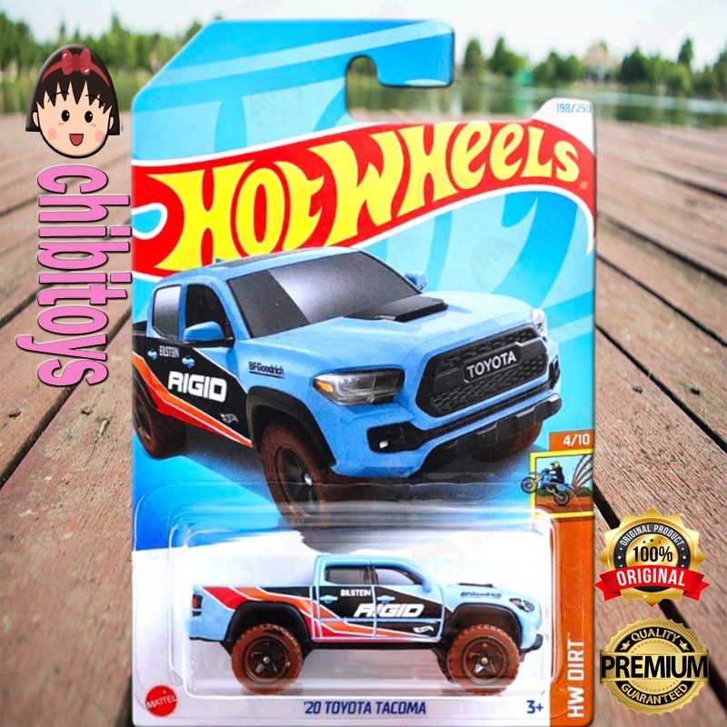 Hot Wheels 20 Toyota Tacoma Biru Pickup Truck Case L 2024