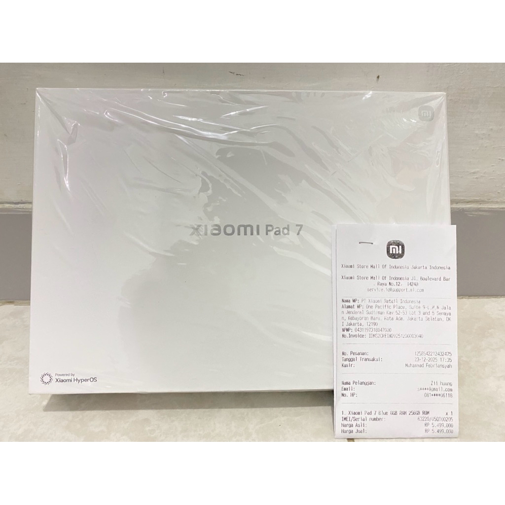 XIAOMI MI PAD 7 GARANSI RESMI OFFICIAL STORE