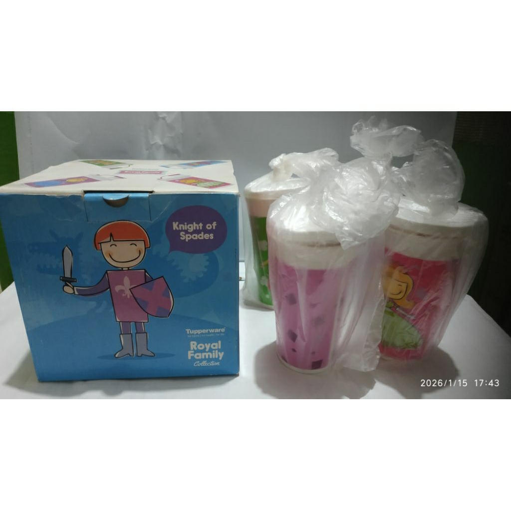 Royal family botol minum anak Tupperware 310ml