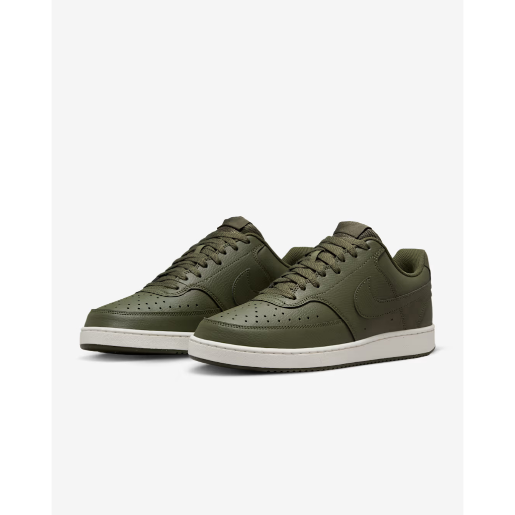 Sepatu Casual Court Low Olive Sneakers Pria