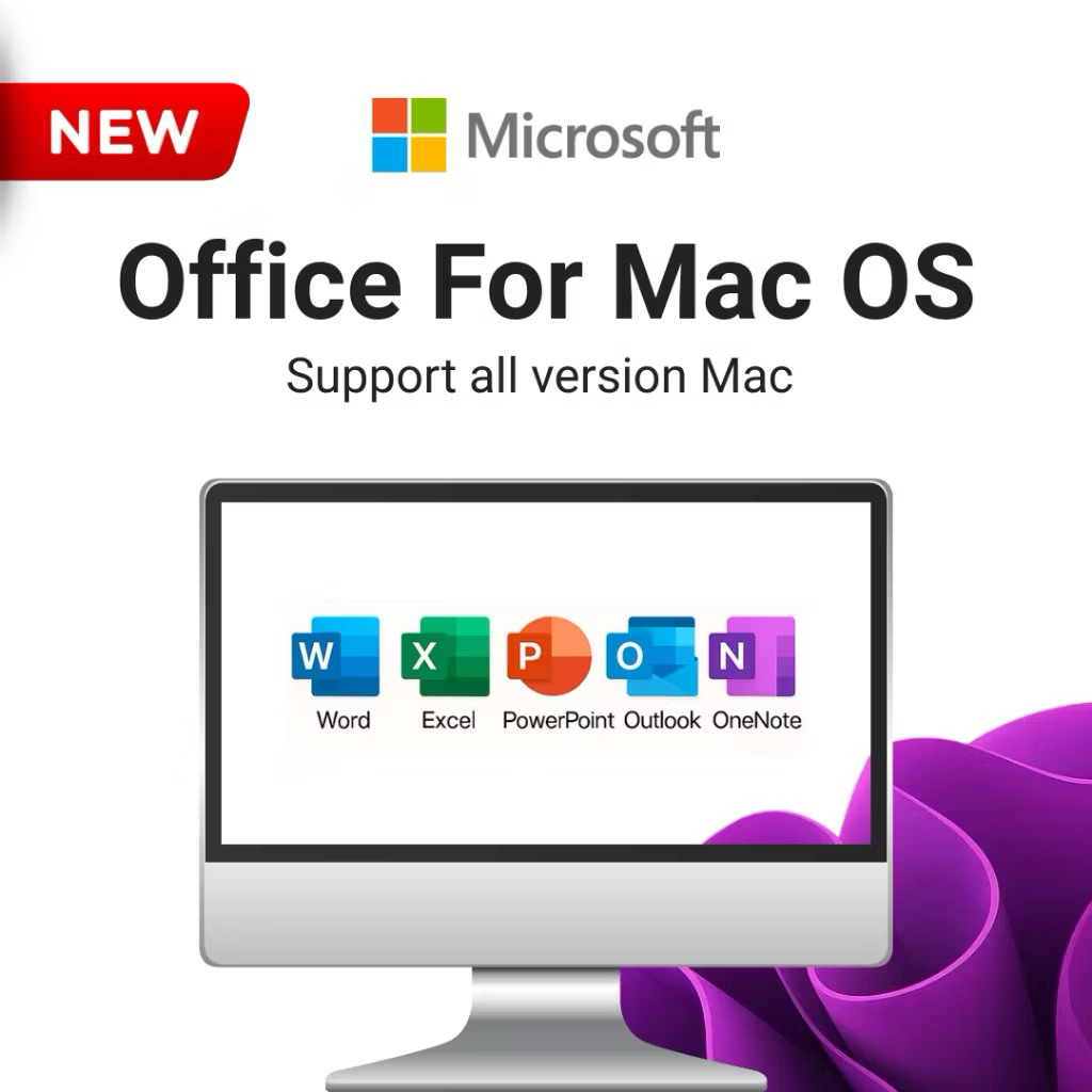 Microsoft Office untuk Macbook Permanen Lifetime Warranty