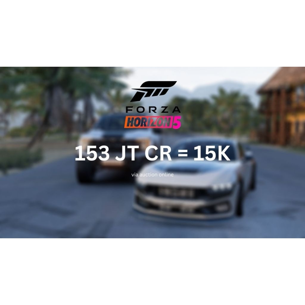 CR Forza Horizon 5 Online via Auction (PC/XBOX/PS)