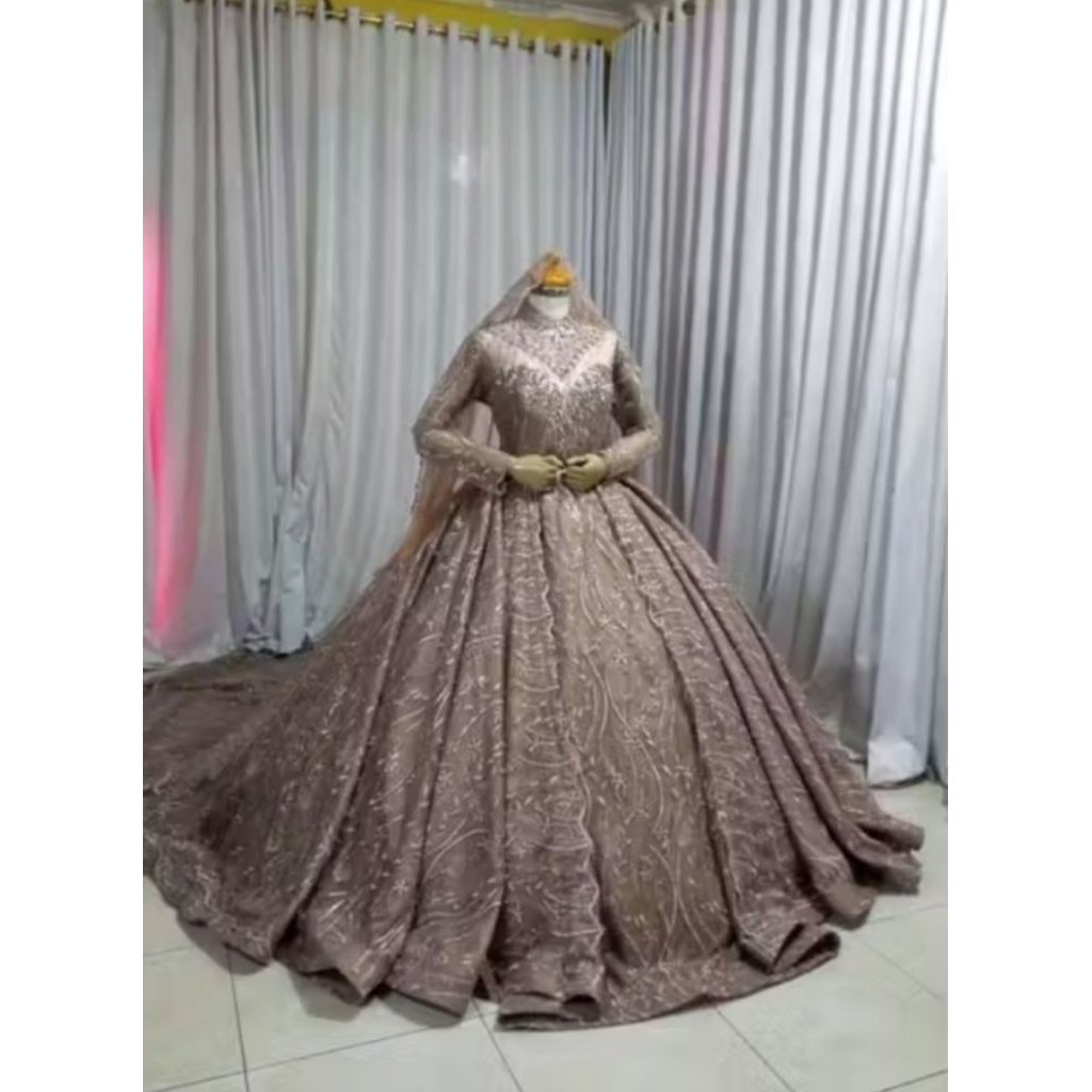 GAUN WEDDING DRESS/GAUN PERNIKAHAN